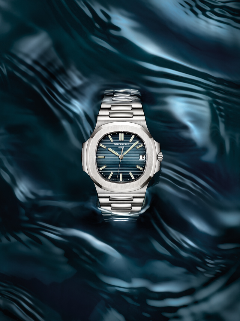 Patek Philippe Nautilus Ref. 5711 1A 40th anniversary watch in platinum