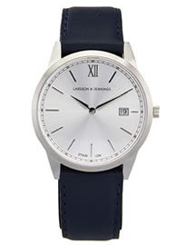 Larsson & Jennings Saxon Stainless-steel And Leather Watch 1007556