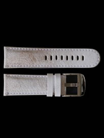 White Gymnast Leather Strap