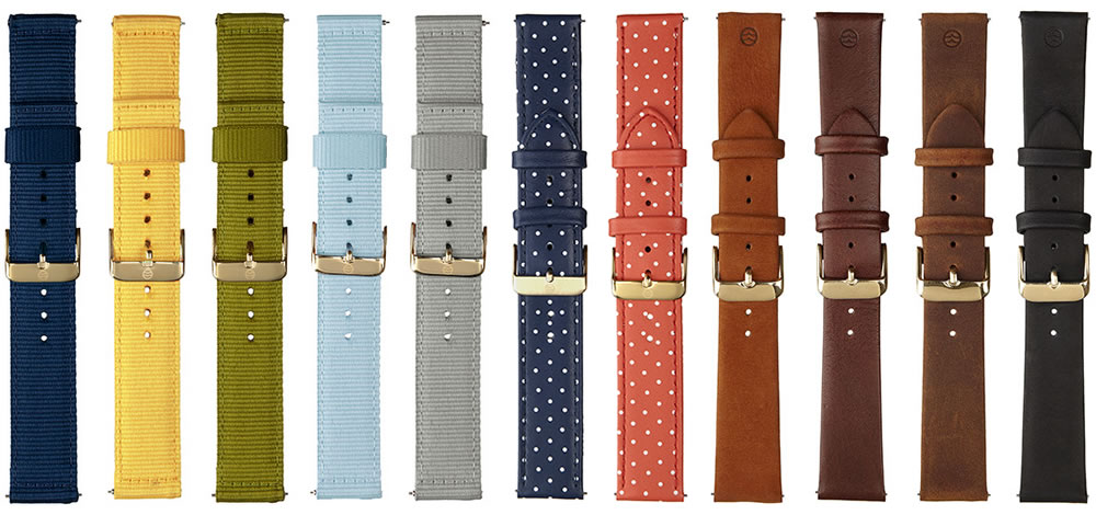 Shore Projects Watches: Strap Options
