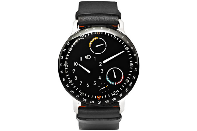 Ressence Type 3 Titanium And Leather Watch