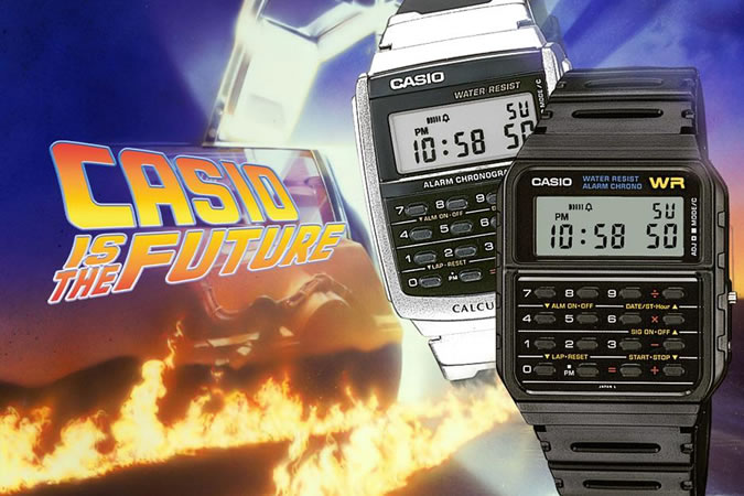 Back To The Future, Casio CA53W Twincept Databank
