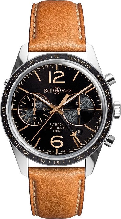 Bell & Ross BR 126 Heritage Sport GMT & Flyback dial