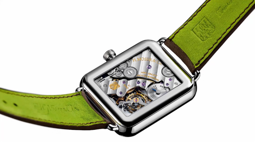 Swiss Alp mechanical watch caseback