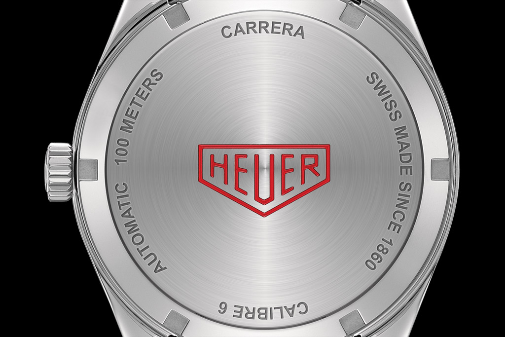 Tag Heuer Carrera Calibre 6 Chronometer caseback