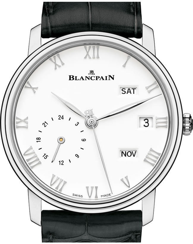 Blancpain Villeret Quantieme Annuel GMT dial 02