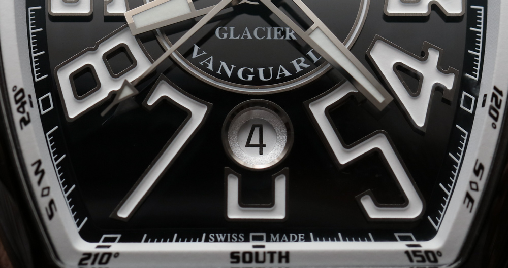 Franck Muller Vanguard Glacier watch dial 02