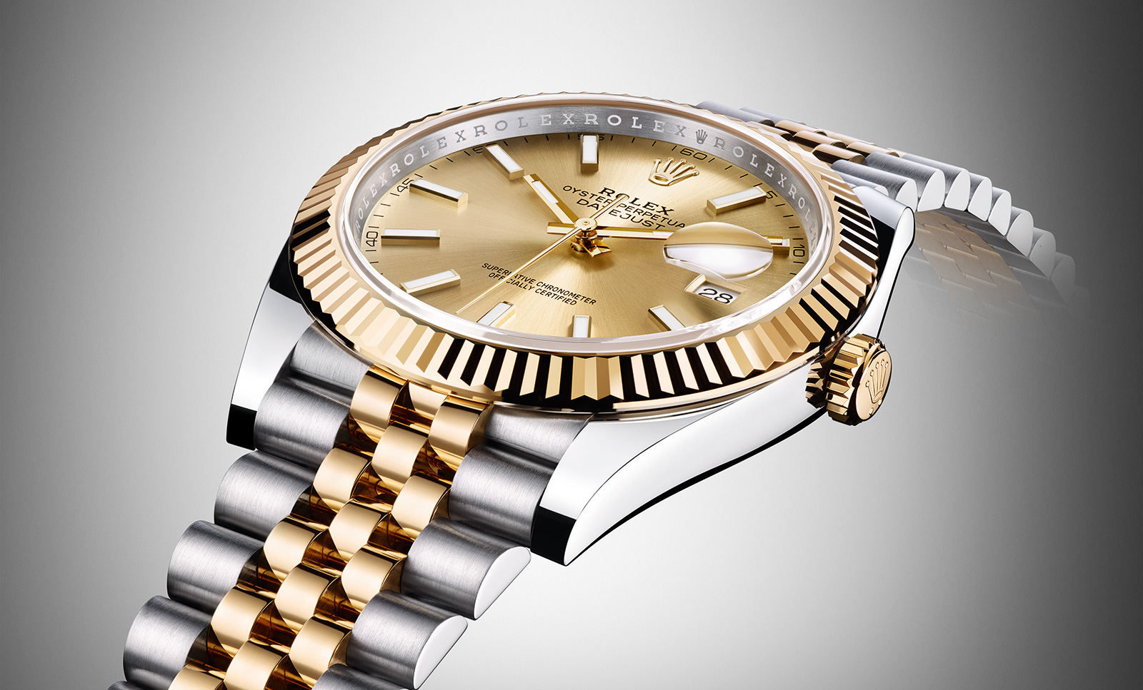 Side of Rolex Datejust 41 02