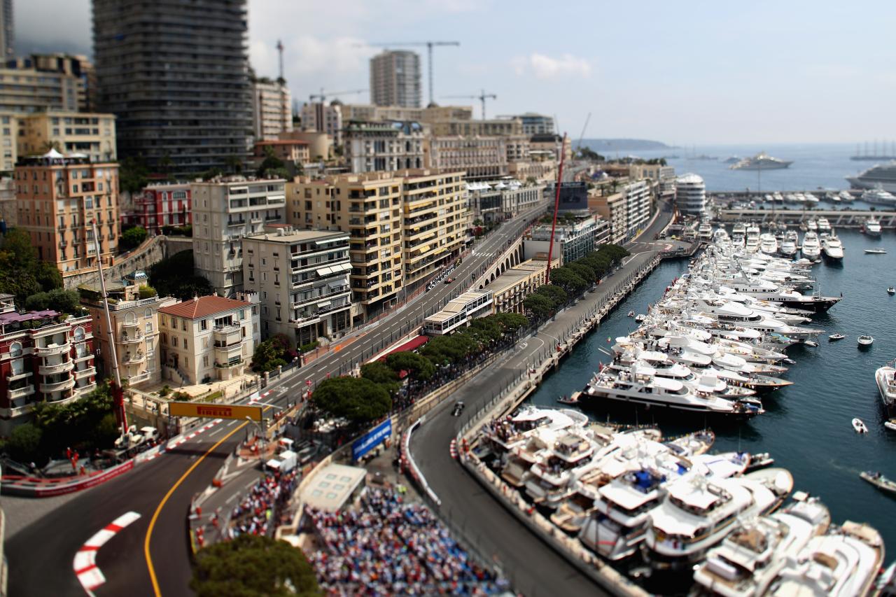 View of the Monaco Grand Prix Circuit
