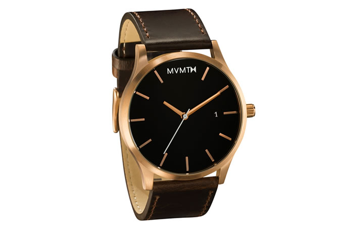 MVMT Tan Leather Watch