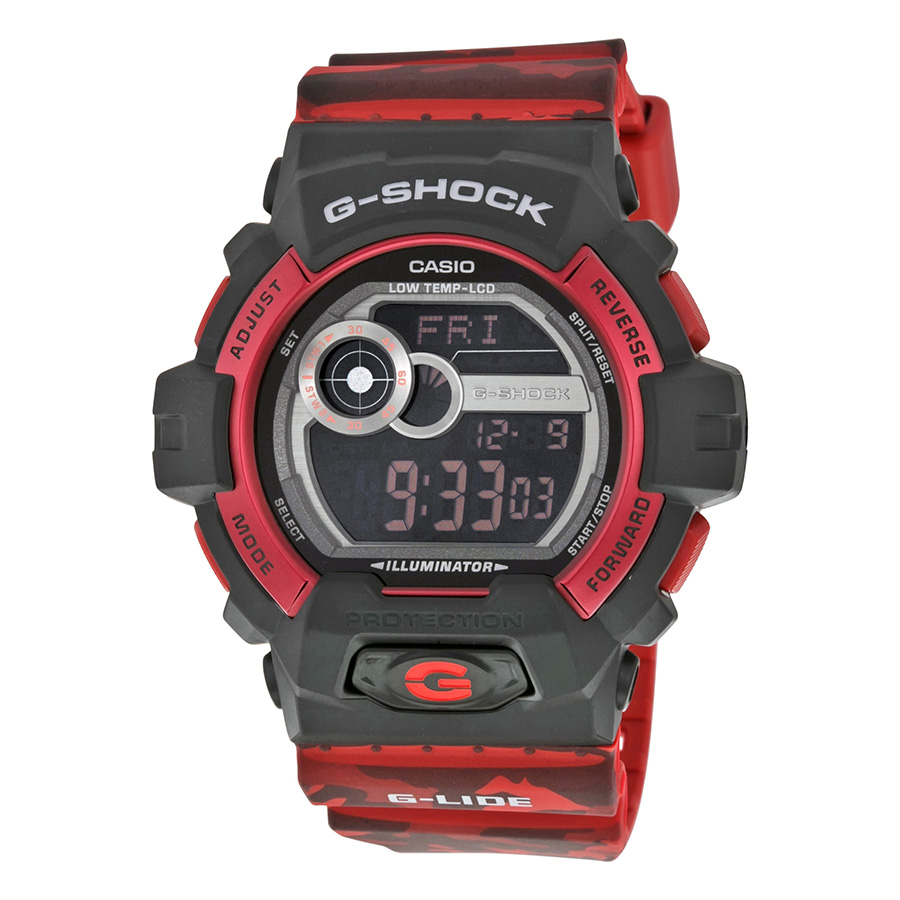 G-Shock Digital Dial Red Resin Wrist Men's Watch