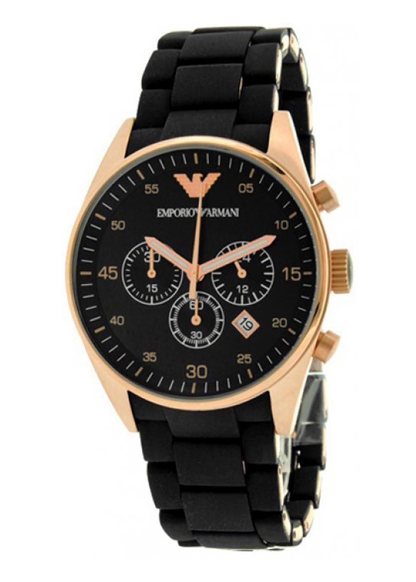 Emporio Armani AR5905 Black And Gold Watch - Swiss Watches - Best