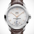 Front of Baume & Mercier Clifton Automatic Big Date And Power Reserve watch
