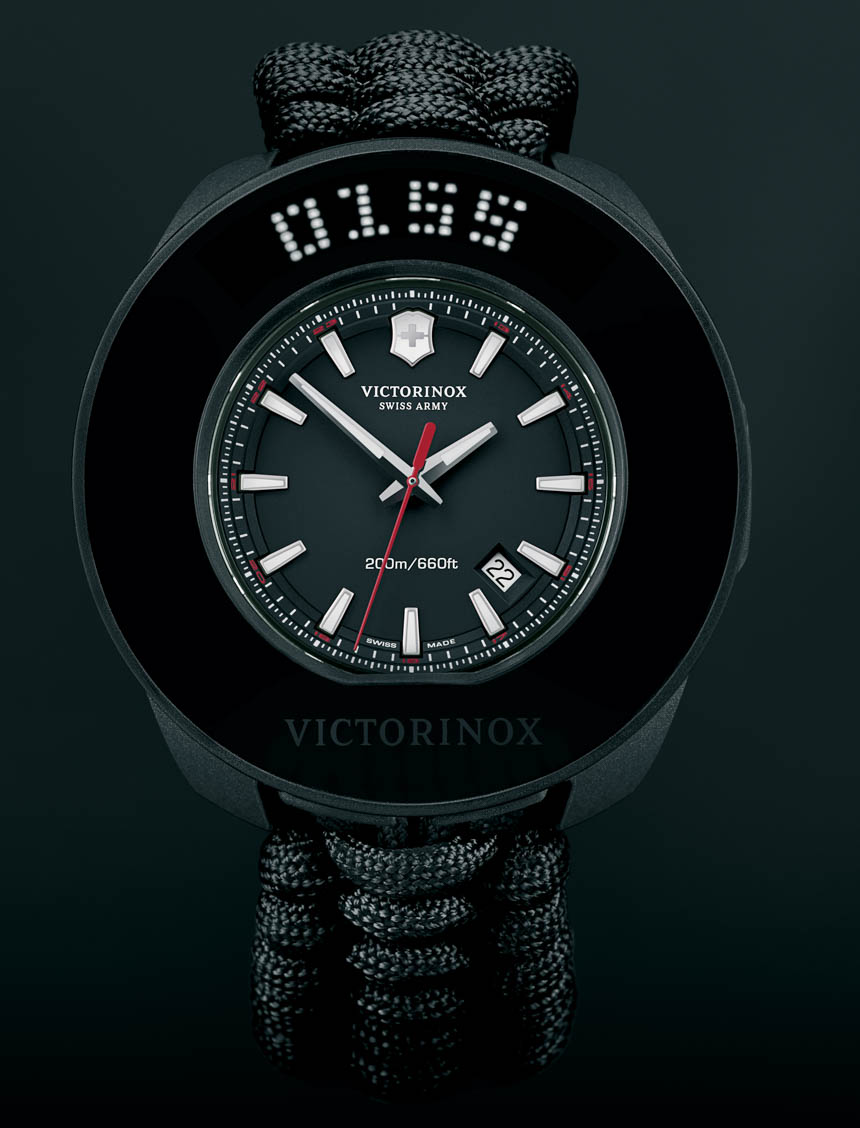 Front of Victorinox Inox smartwatch