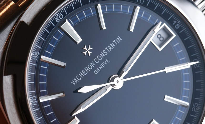 Side of Vacheron Constantin Overseas ‘Simple Date’ Watch dial