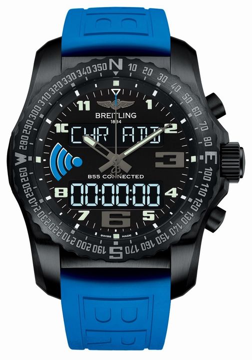 Front of Breitling Exospace B55 Connected