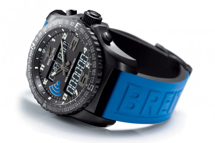 Side of Breitling Exospace B55 Connected