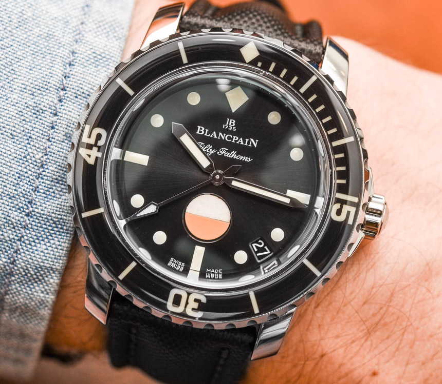 Blancpain Tribute To Fifty Fathoms Mil-Spec Watch Hands-On Hands-On