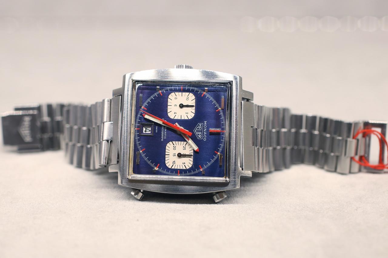 The Heuer Monaco chronograph, circa 1969